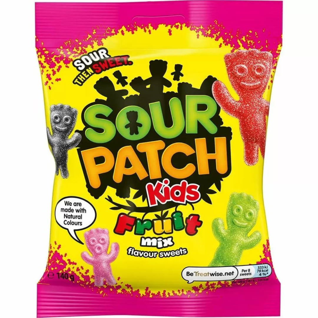 SOUR PATCH KIDS FRUIT MIX 140G